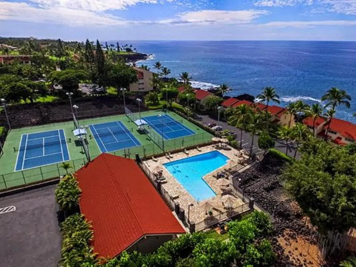 凯路亚-科纳Keauhou Kona Surf & Racquet Club #176别墅 美国