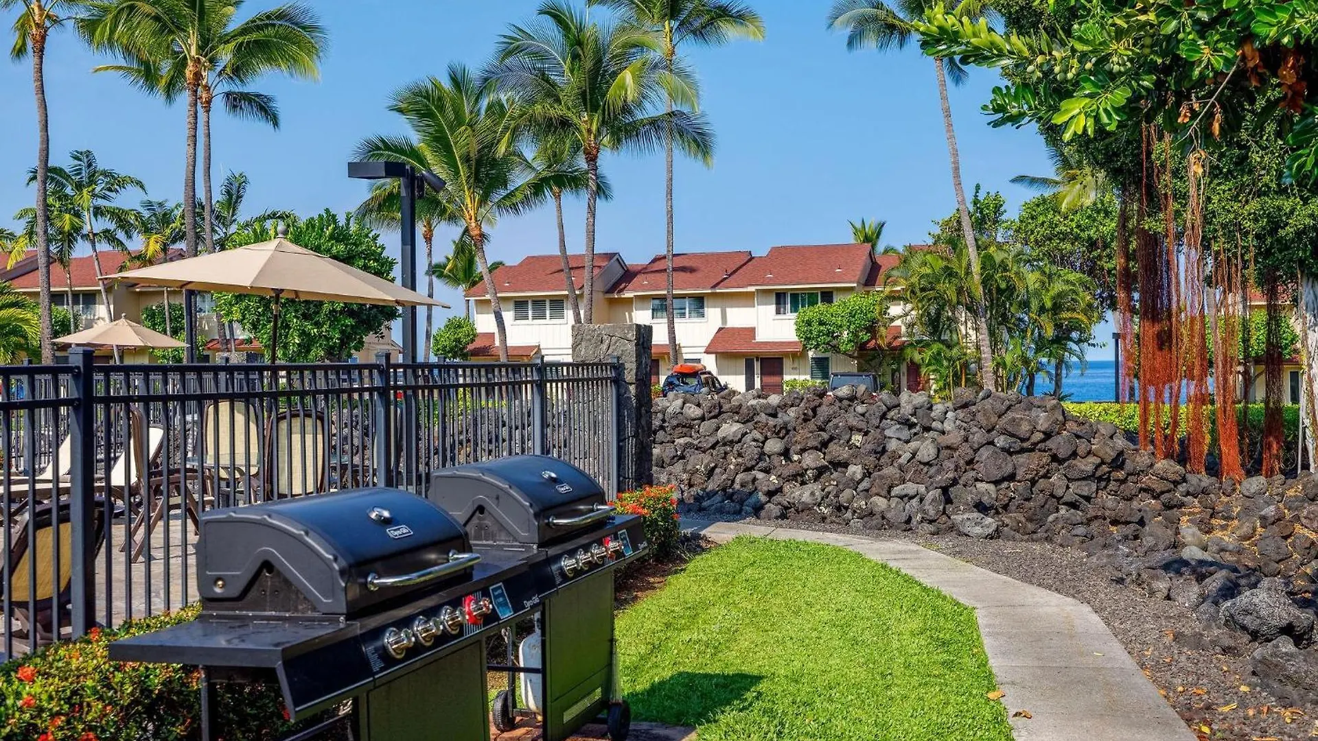 度假居 凯路亚-科纳Keauhou Kona Surf & Racquet Club #176别墅